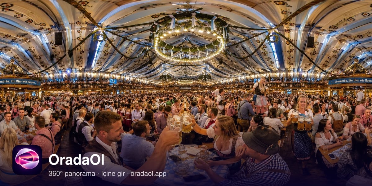 Oktoberfest Çadırında Kutlama